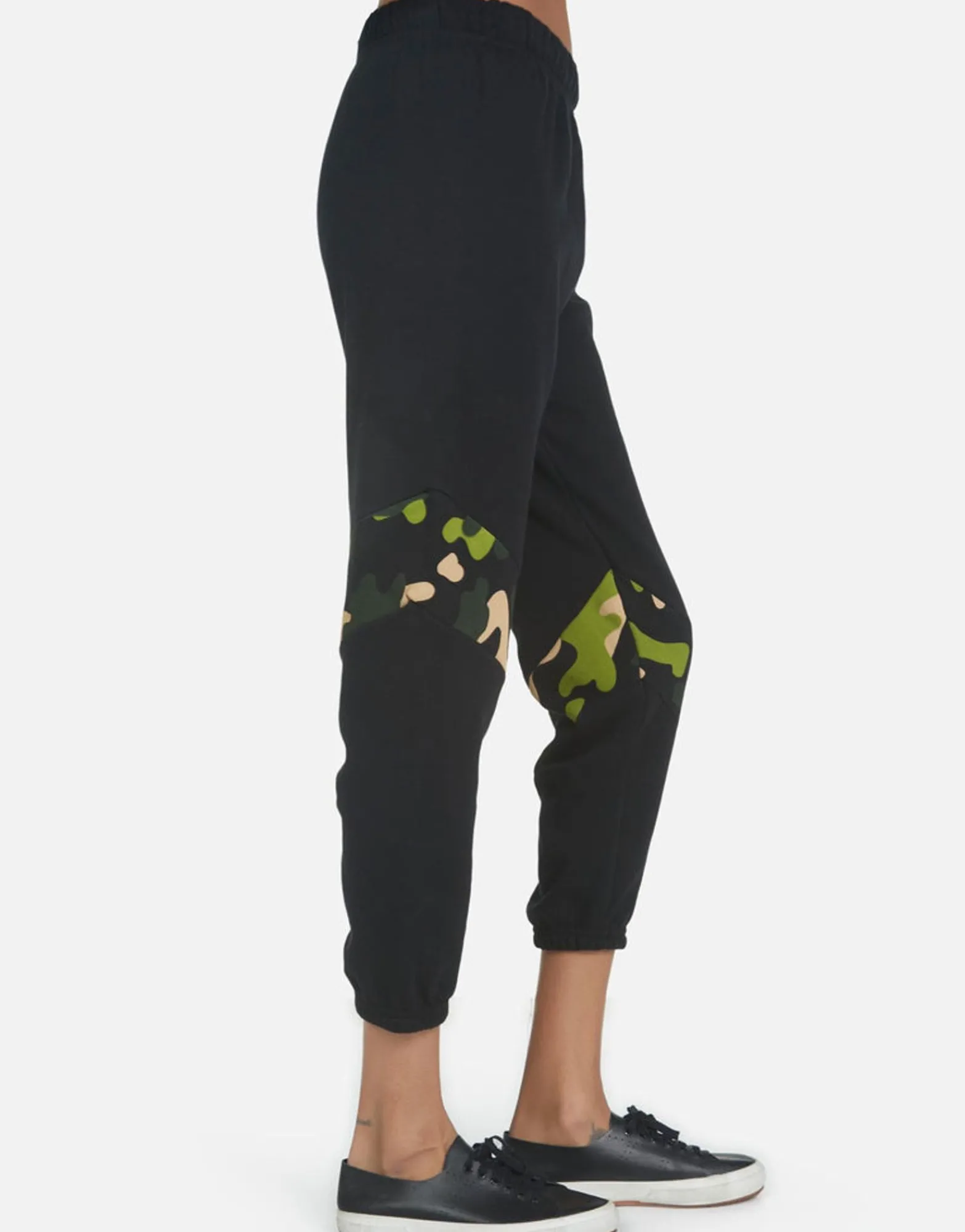 Cheap Abra Camo Lip Women Crop Sweatpants