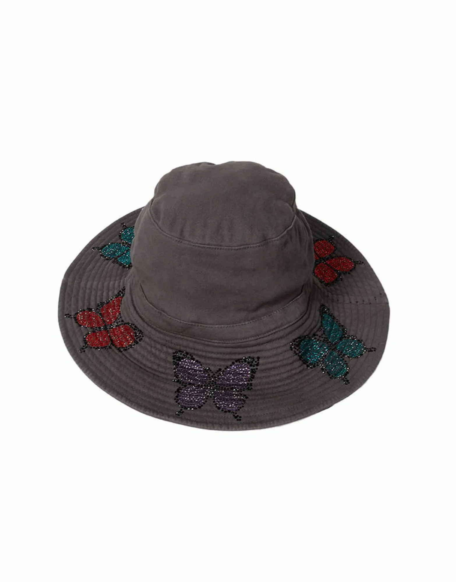 Cheap Adina- Bucket Hat W/ Butterfly Crystals Hats