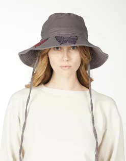 Cheap Adina- Bucket Hat W/ Butterfly Crystals Hats