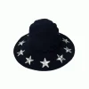 New Adina- Bucket Hat W/ Metallic Star Patches Hats