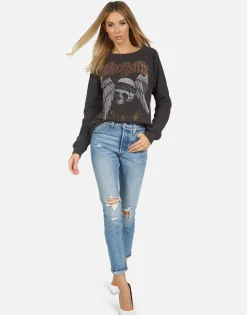 Shop Aerosmith Back In The Saddle Vintage Top | Noleta X By Women Long Sleeve