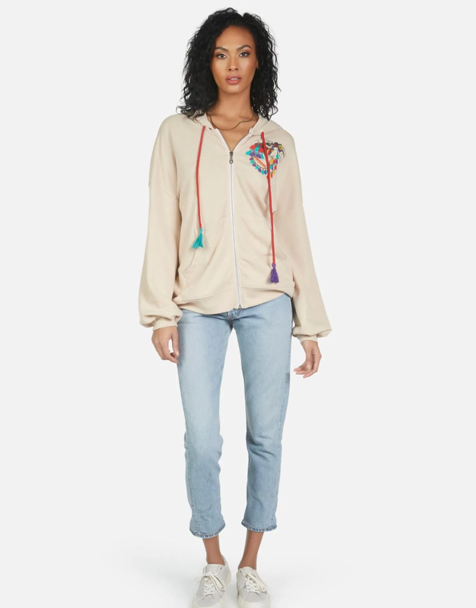 Cheap Aisha Peace Love Camel Women Hoodies