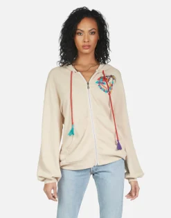 Cheap Aisha Peace Love Camel Women Hoodies