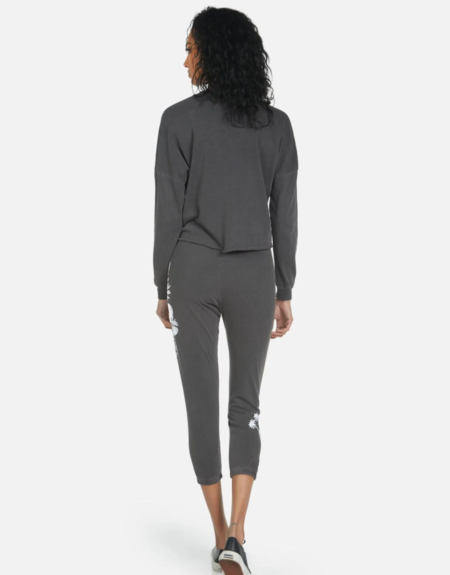 Hot Alana 90210 Women Crop Sweatpants