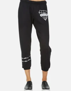 Flash Sale Alana Bone Diamond Women Crop Sweatpants