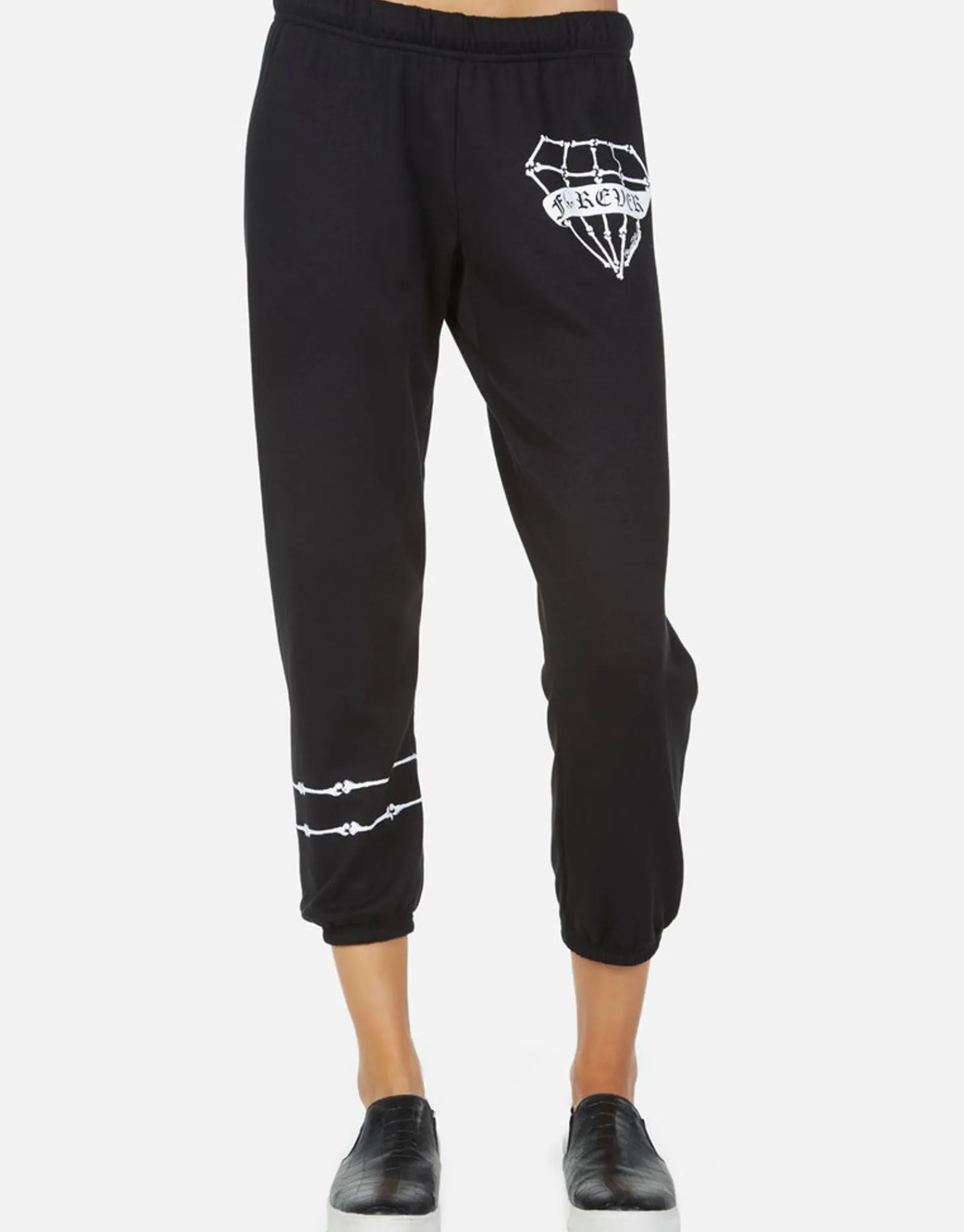 Flash Sale Alana Bone Diamond Women Crop Sweatpants
