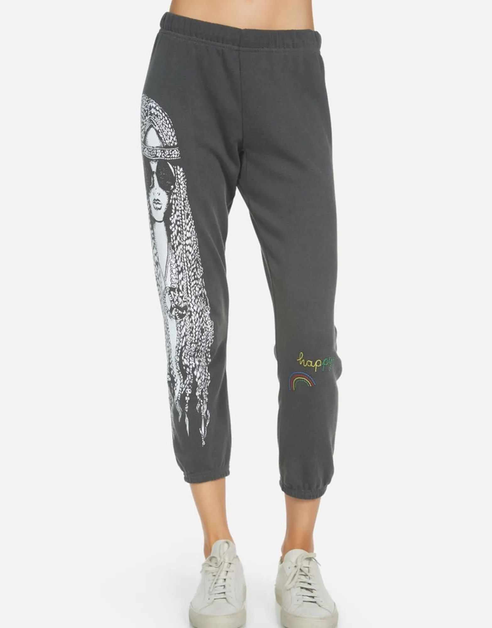 Discount Alana Hippie Girl Women Crop Sweatpants
