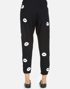 Hot Alana Mini Kisses Women Crop Sweatpants
