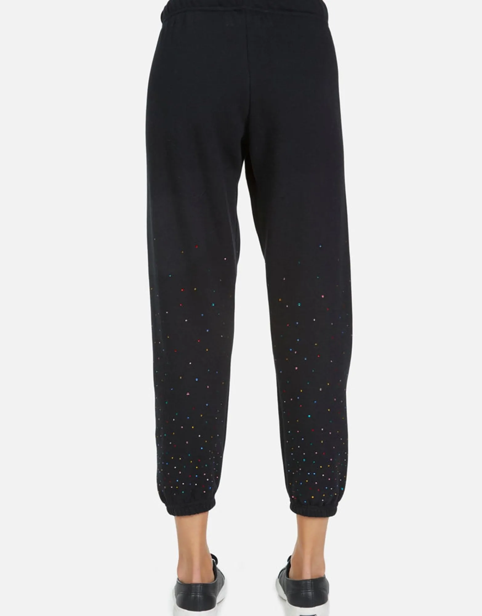 New Alana Red Lip Women Crop Sweatpants