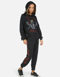 Cheap Alana Zz Top Women Crop Sweatpants