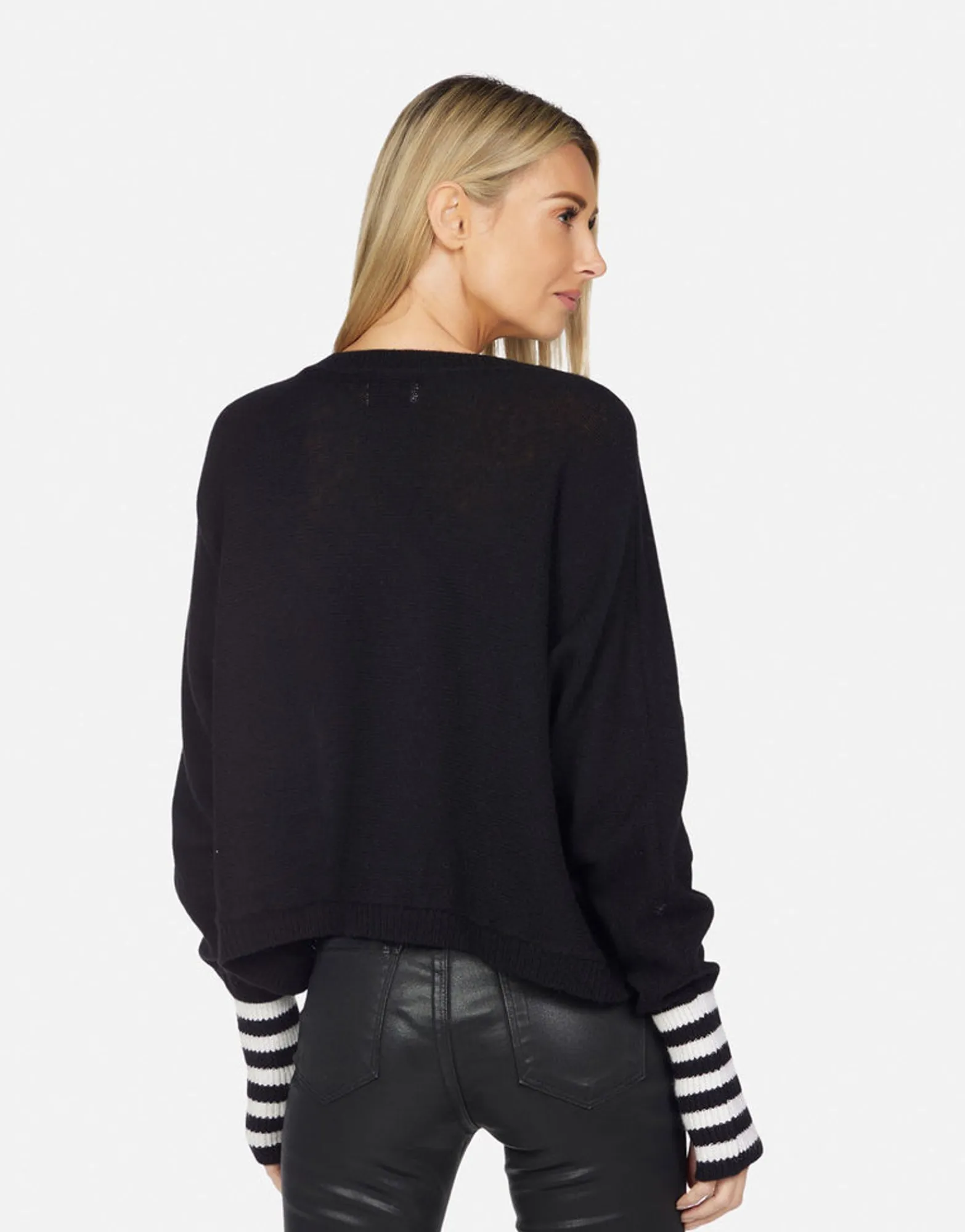 Online Alda Zebra Lip Women Sweaters & Knits