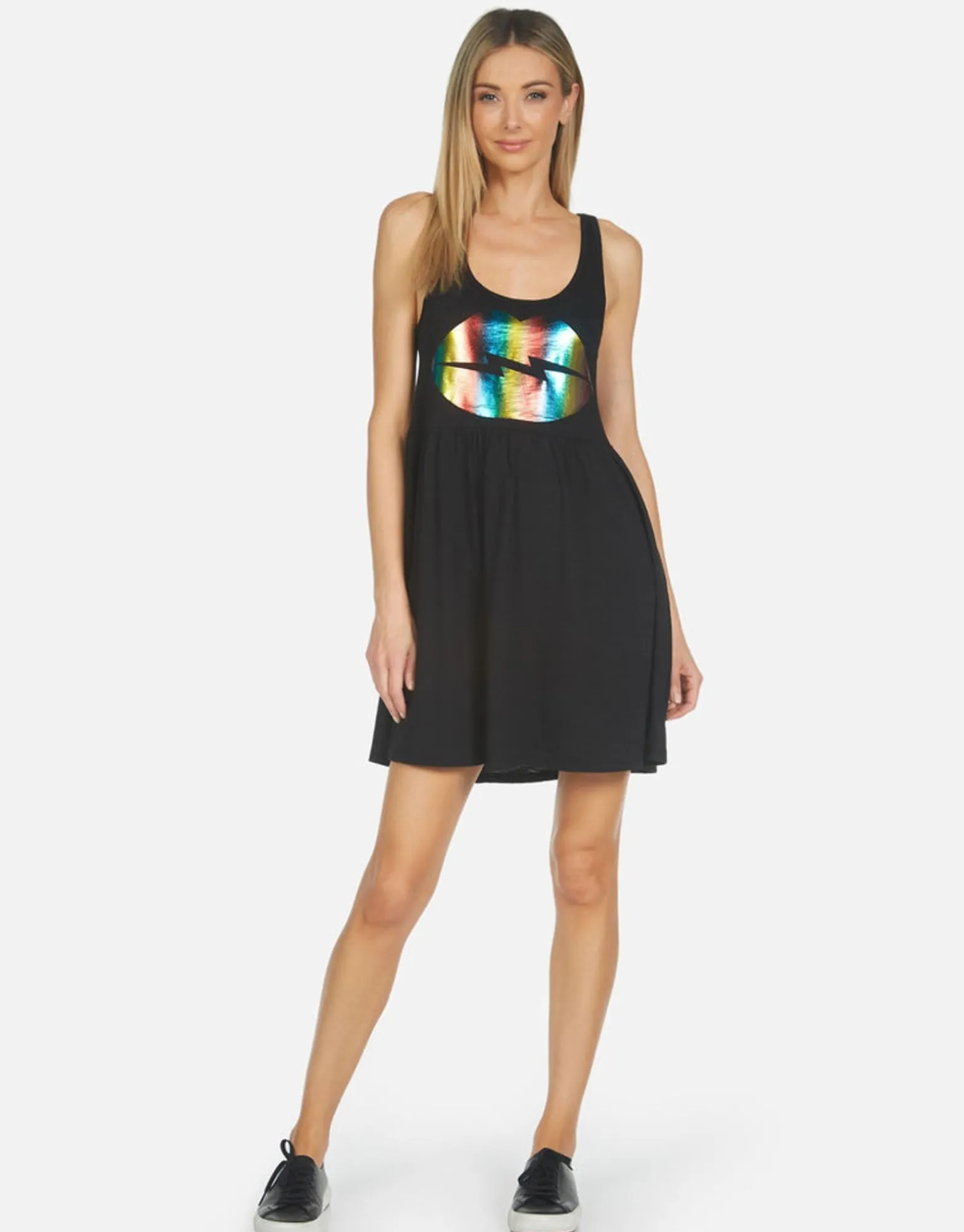Online Alina Rainbow Lightning Lip Women Dresses