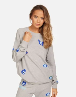 Online Anela Peace Evil Eye Women Long Sleeve