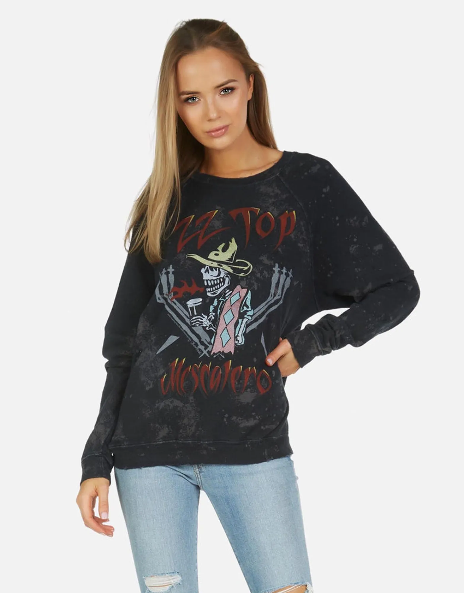 Discount Anela Zz Top Women Long Sleeve