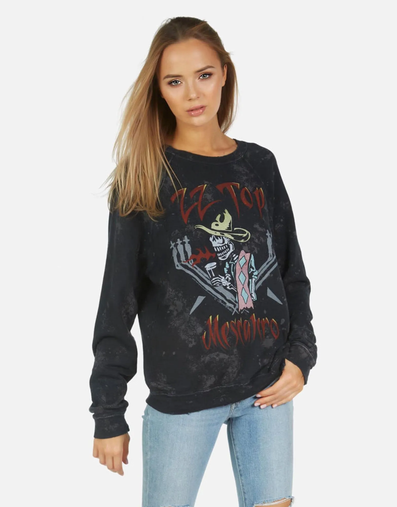 Discount Anela Zz Top Women Long Sleeve