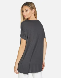 Clearance April Tiger Tongue Women Short Sleeve