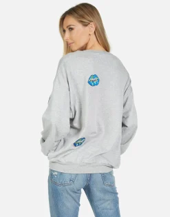 Cheap Babbs World Peace Lips Women Long Sleeve