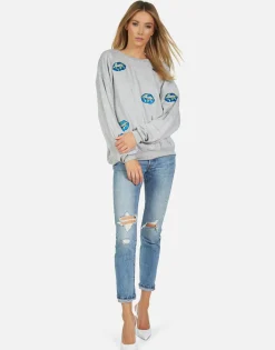 Cheap Babbs World Peace Lips Women Long Sleeve
