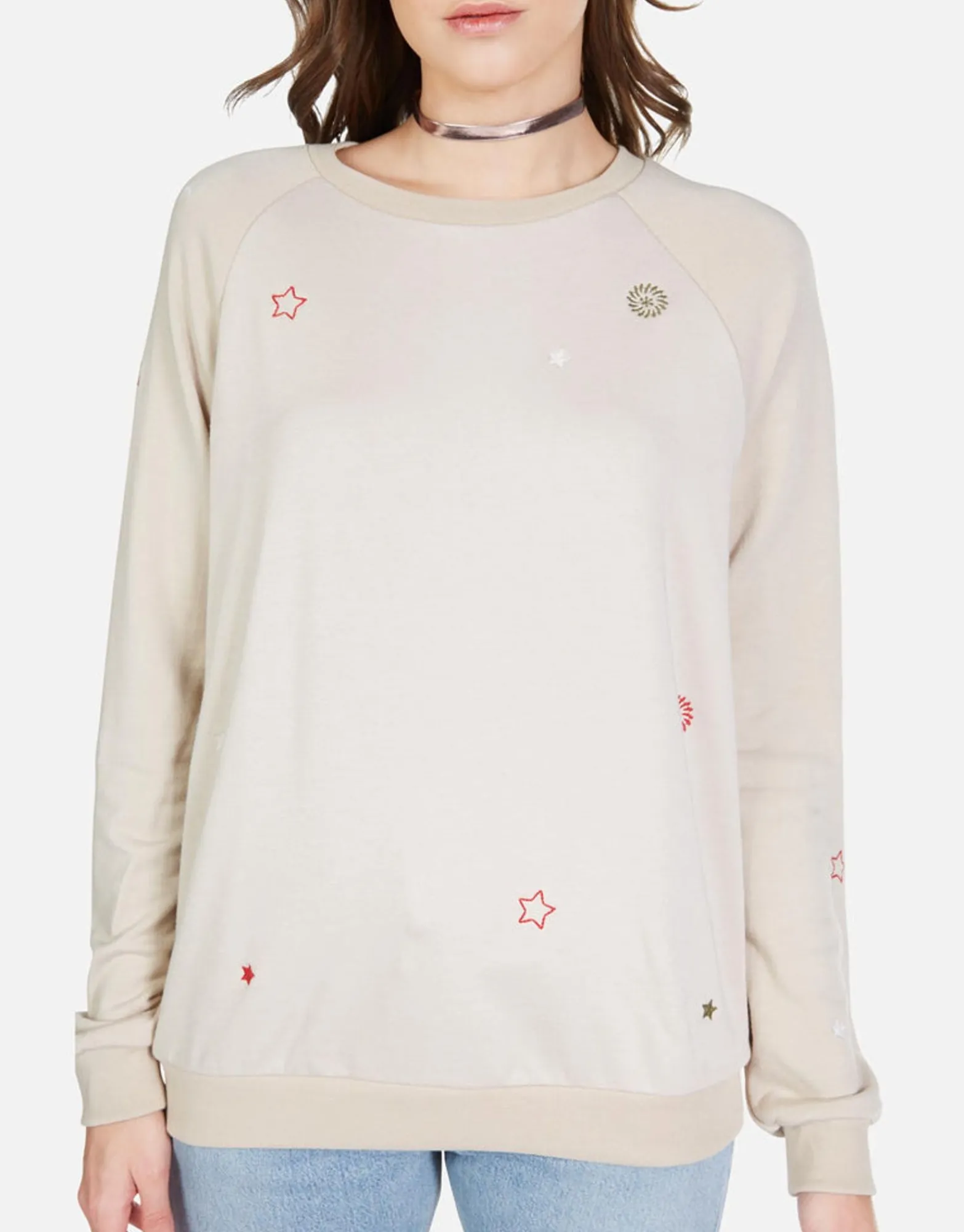 Outlet Bandana Elements L/S Vintage Pullover | Noleta By Women Long Sleeve