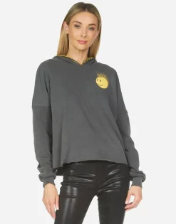 Cheap Bernice Punk Happy Eye Women Hoodies