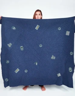 Cheap Bexley X All Over Denim Patches Blanket Lifestyle