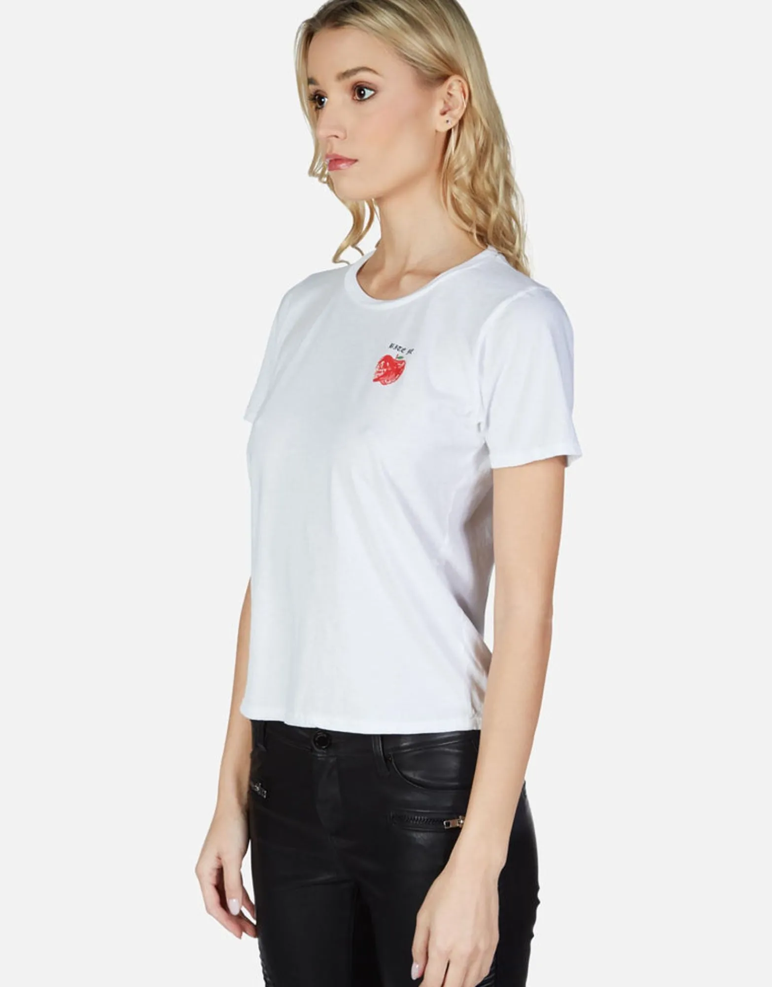 Shop Bite Me Skull Apple S/S Vintage Tee | Croft By Women Short Sleeve