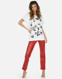 Flash Sale Blondie Call Me Boyfriend Tee | Wolf By Women Short Sleeve