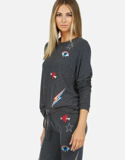 Best Bone Elements L/S Raglan Pullover | Everly By Women Long Sleeve