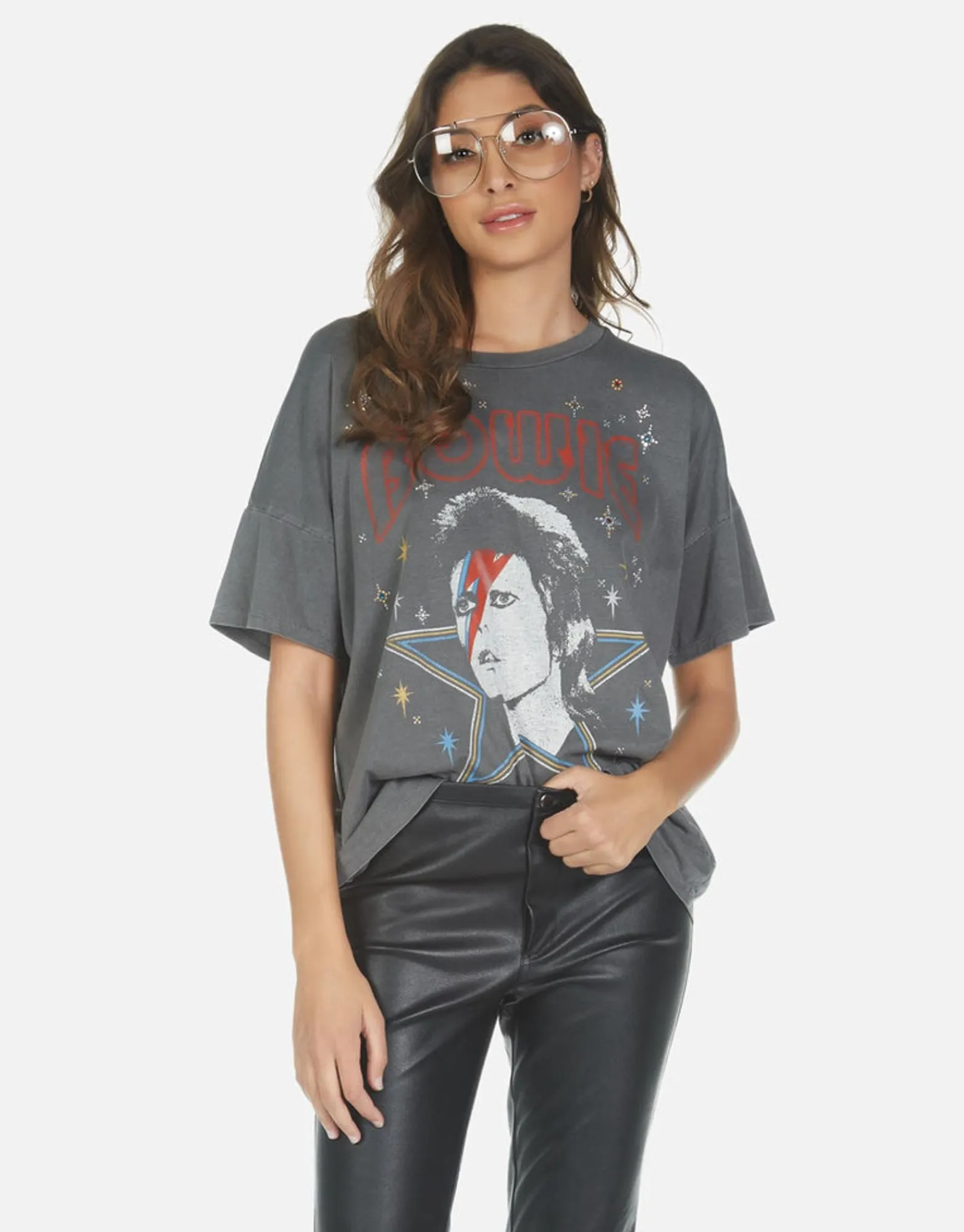 Discount Bowie 1973 Tour Concert Tee | Liberty By Women Short Sleeve