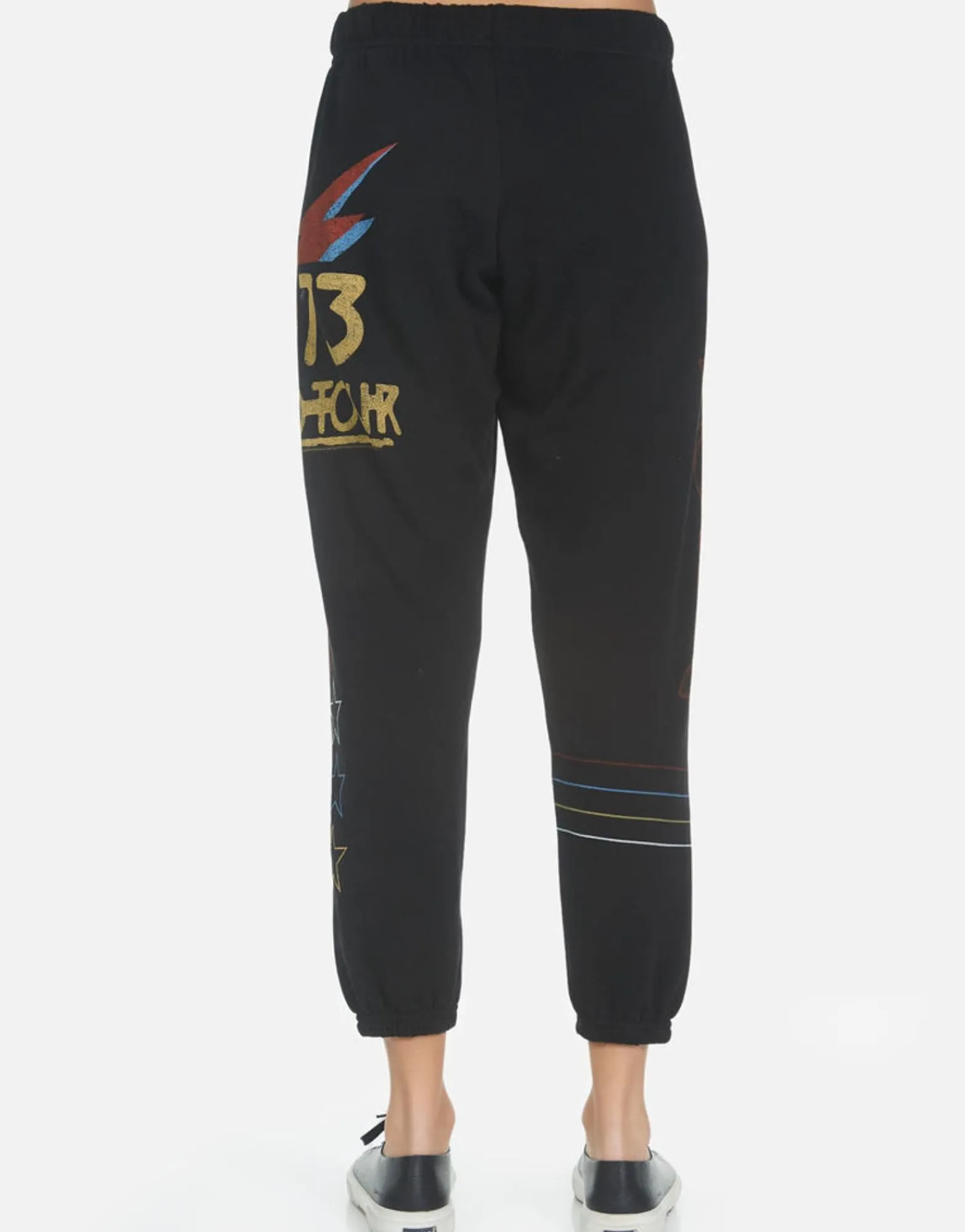 Best Sale Bowie 1973 Tour Crop Sweatpant | Alana By Women Crop Sweatpants