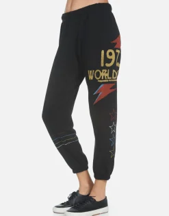 Best Sale Bowie 1973 Tour Crop Sweatpant | Alana By Women Crop Sweatpants