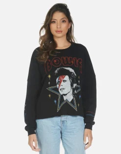 Store Bowie 1973 Tour L/S Crop Tee | Lee By Women Long Sleeve