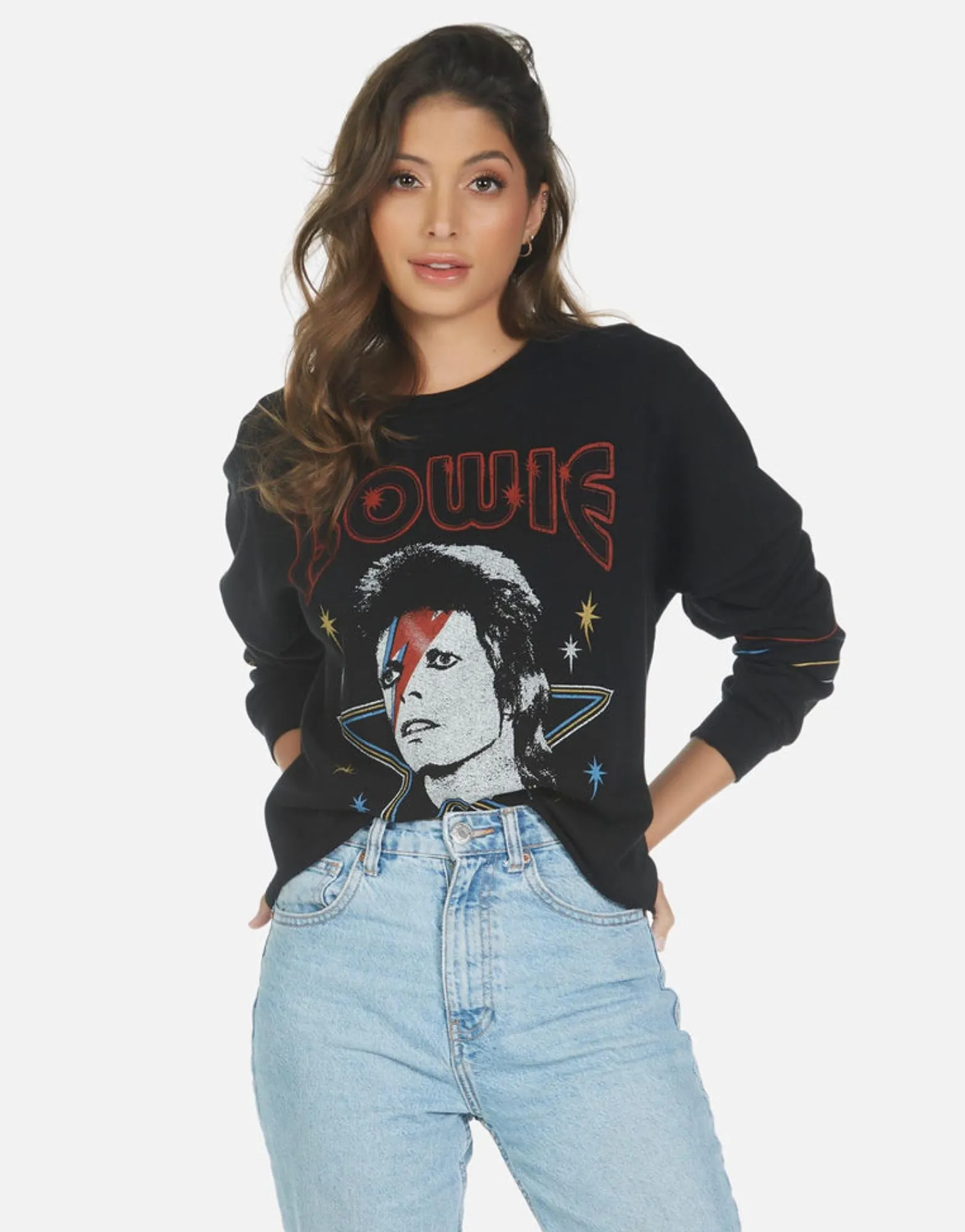 Store Bowie 1973 Tour L/S Crop Tee | Lee By Women Long Sleeve