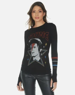 Best Sale Bowie 1973 Tour L/S Fitted Top | Mckinley By Women Long Sleeve