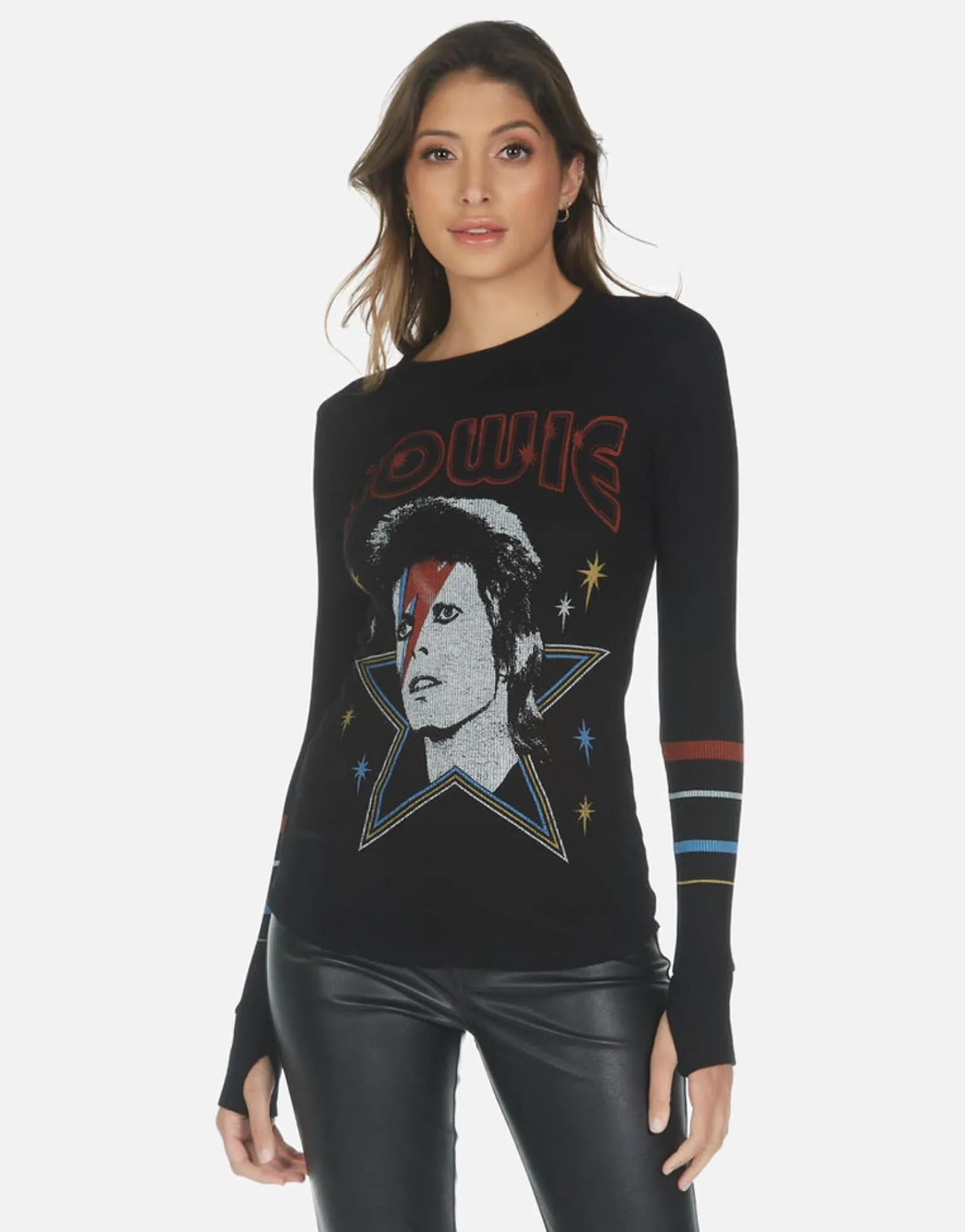Best Sale Bowie 1973 Tour L/S Fitted Top | Mckinley By Women Long Sleeve