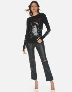 Best Sale Bowie 1973 Tour L/S Fitted Top | Mckinley By Women Long Sleeve