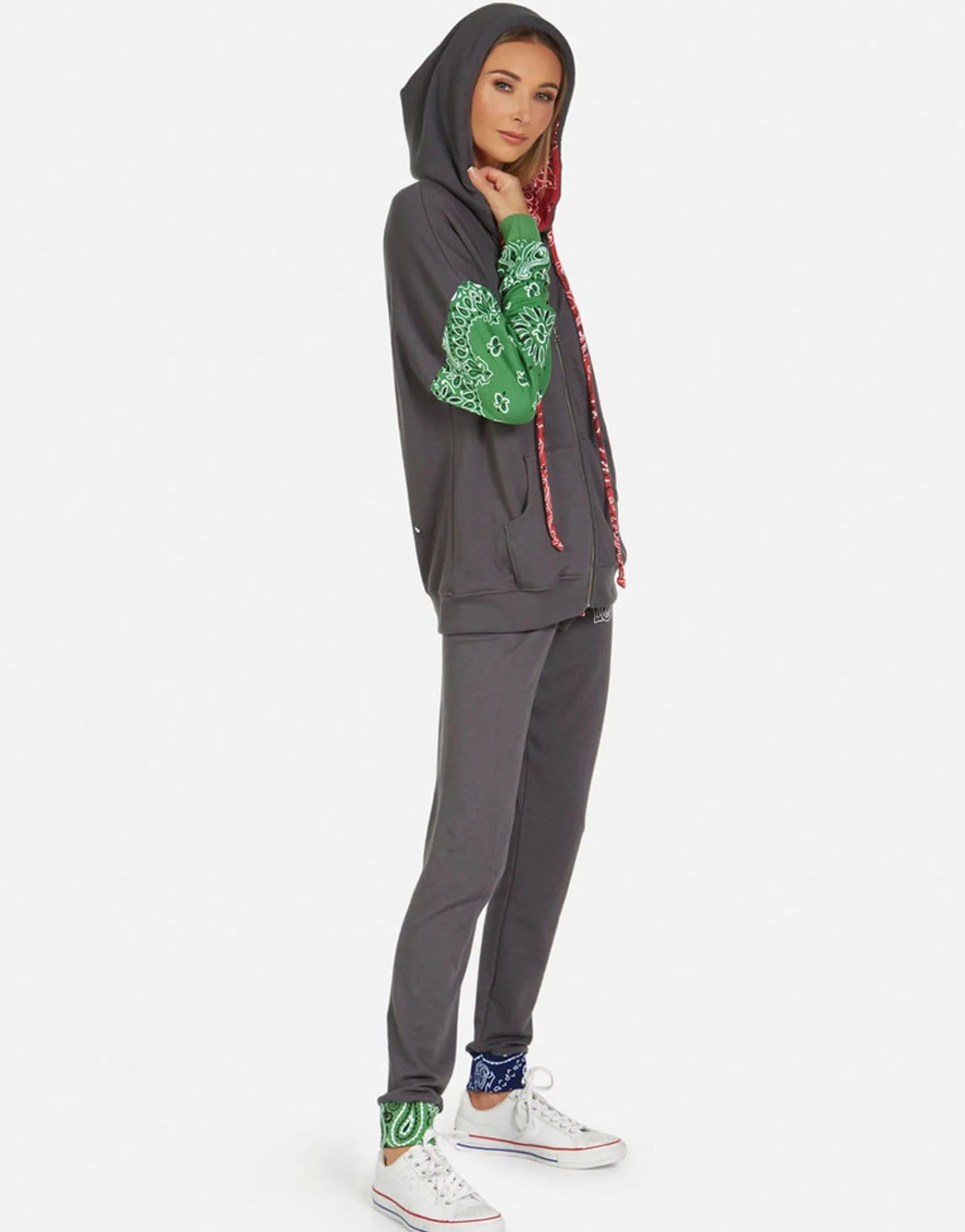 Fashion Braylee Bandana Gypsy Girl Women Hoodies