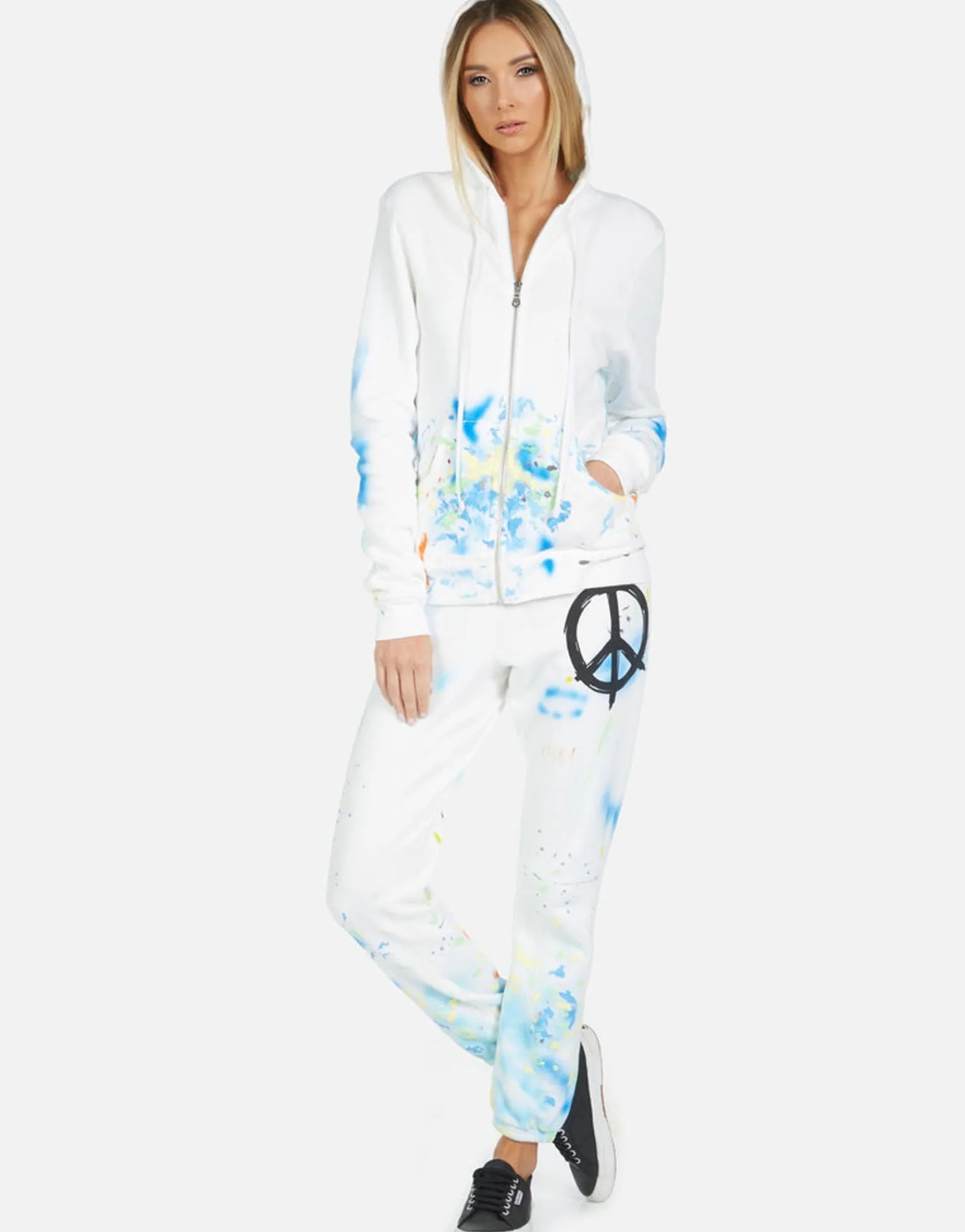 Store Brush Peace Sweatpants In | Gia By Women Long Sweatpants