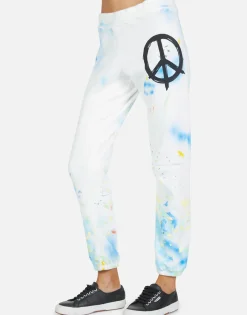 Store Brush Peace Sweatpants In | Gia By Women Long Sweatpants