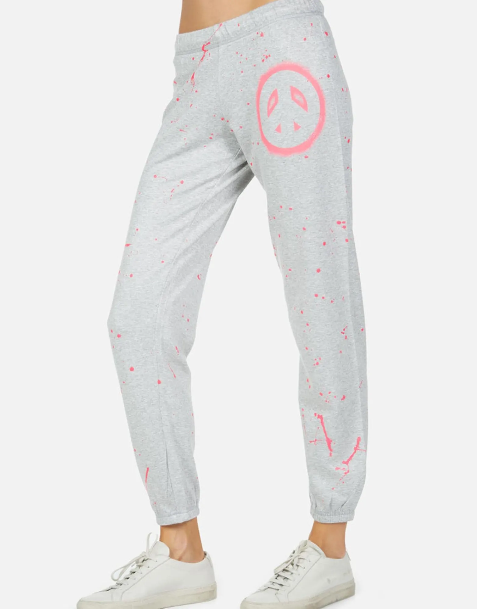 Shop Brynn Airbrush Peace Women Long Sweatpants