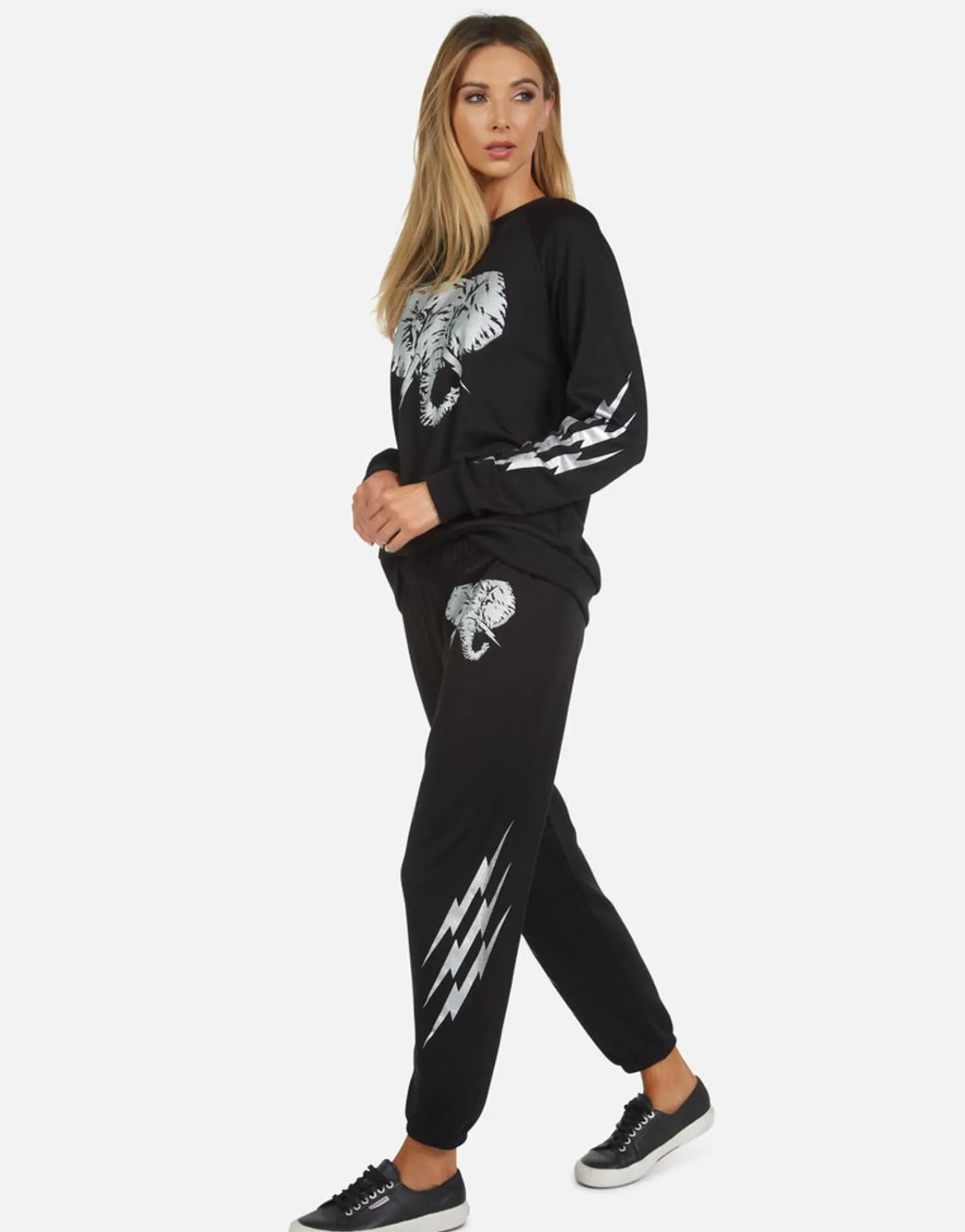 Discount Brynn Electric Elephant Women Long Sweatpants