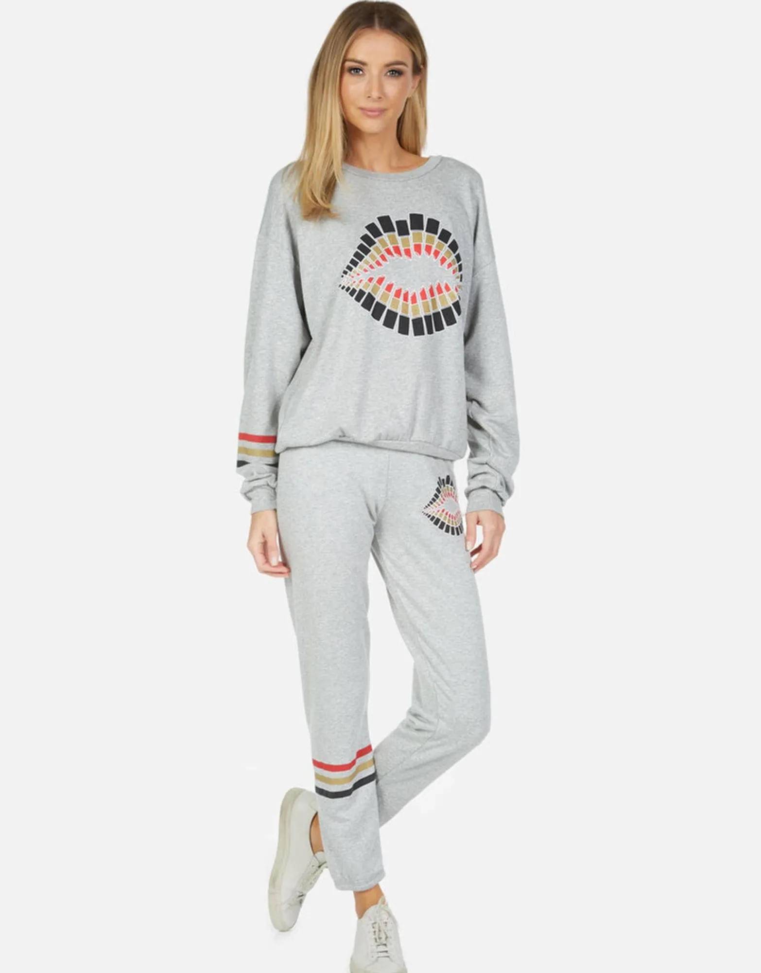 Shop Brynn Lipstick Lip Women Long Sweatpants