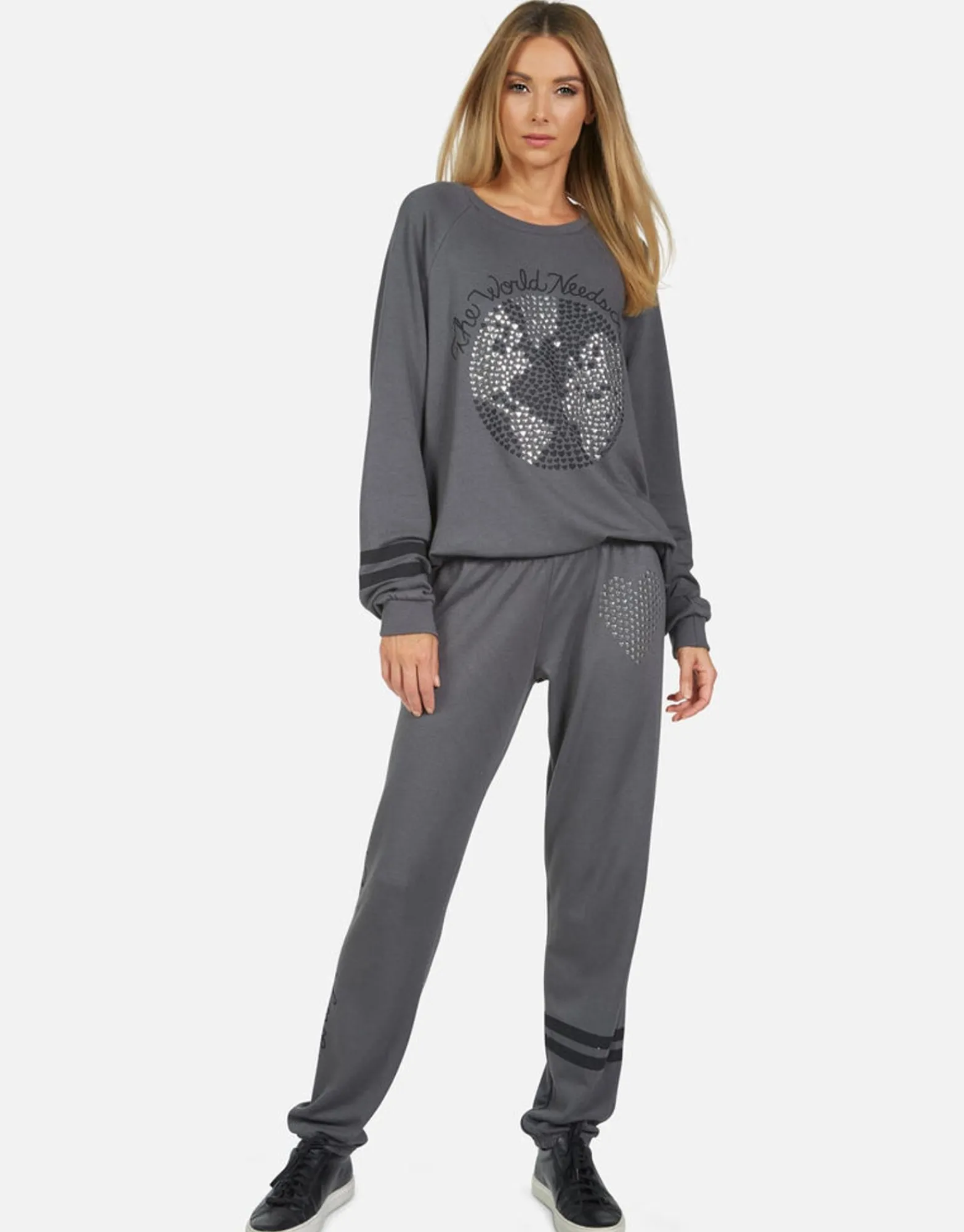 Flash Sale Brynn World Needs Love Women Long Sweatpants