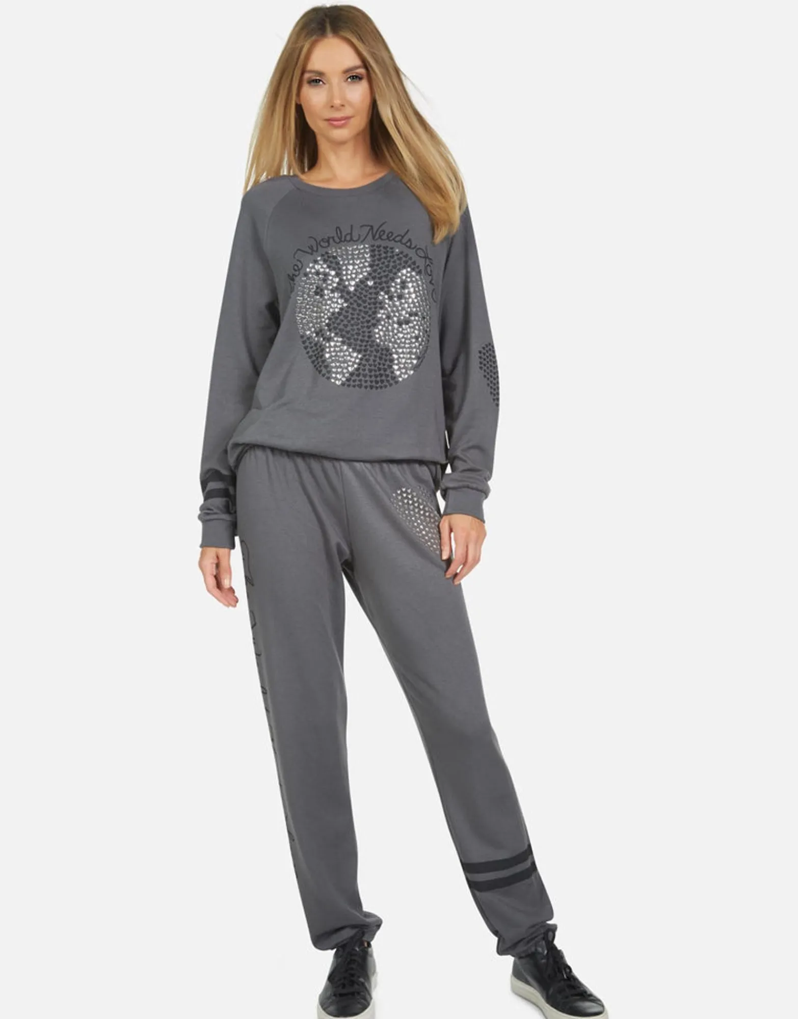 Flash Sale Brynn World Needs Love Women Long Sweatpants