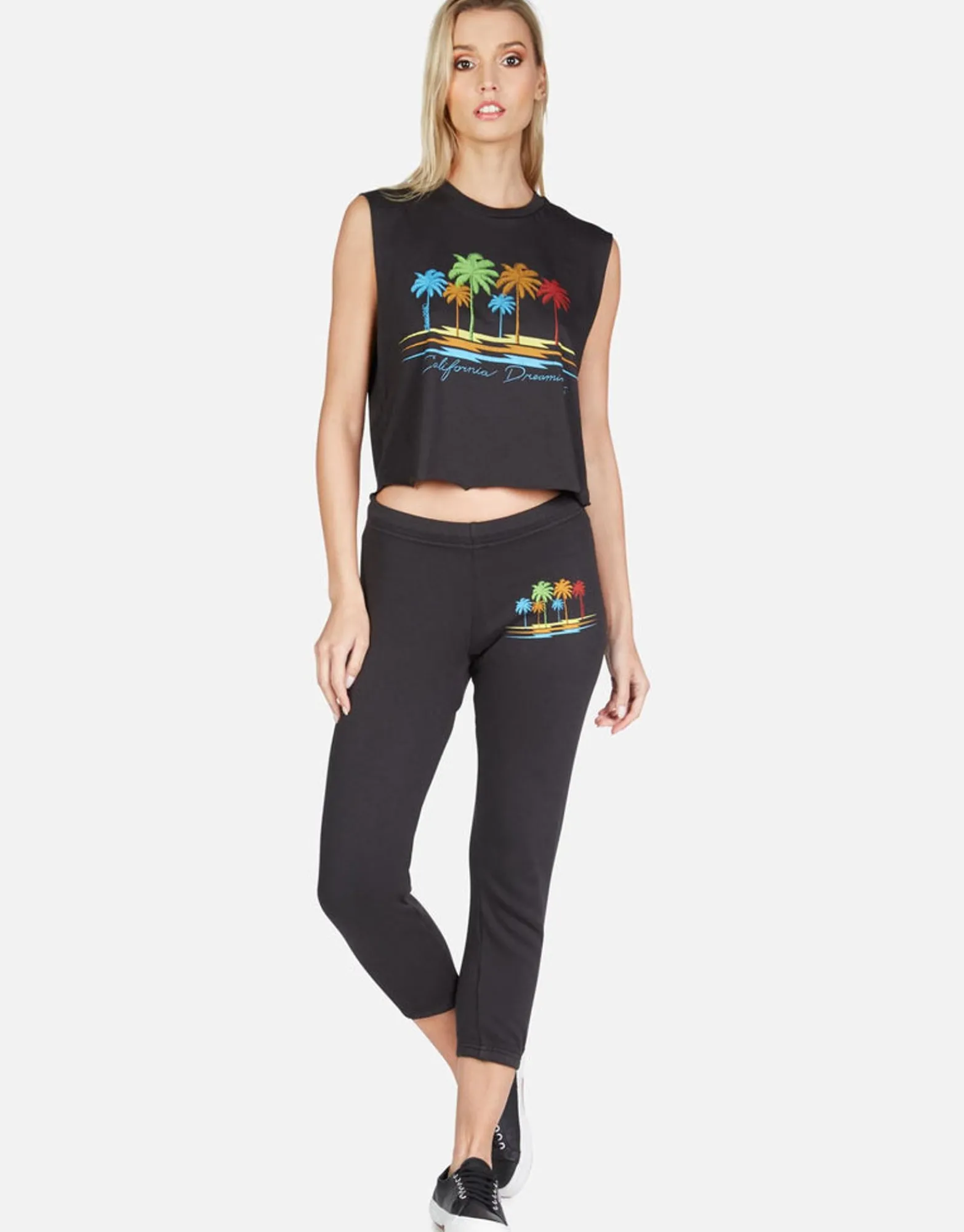 Online Cali Dreaming Crop Sweatpant W/ Cuff | Alana By Women Crop Sweatpants