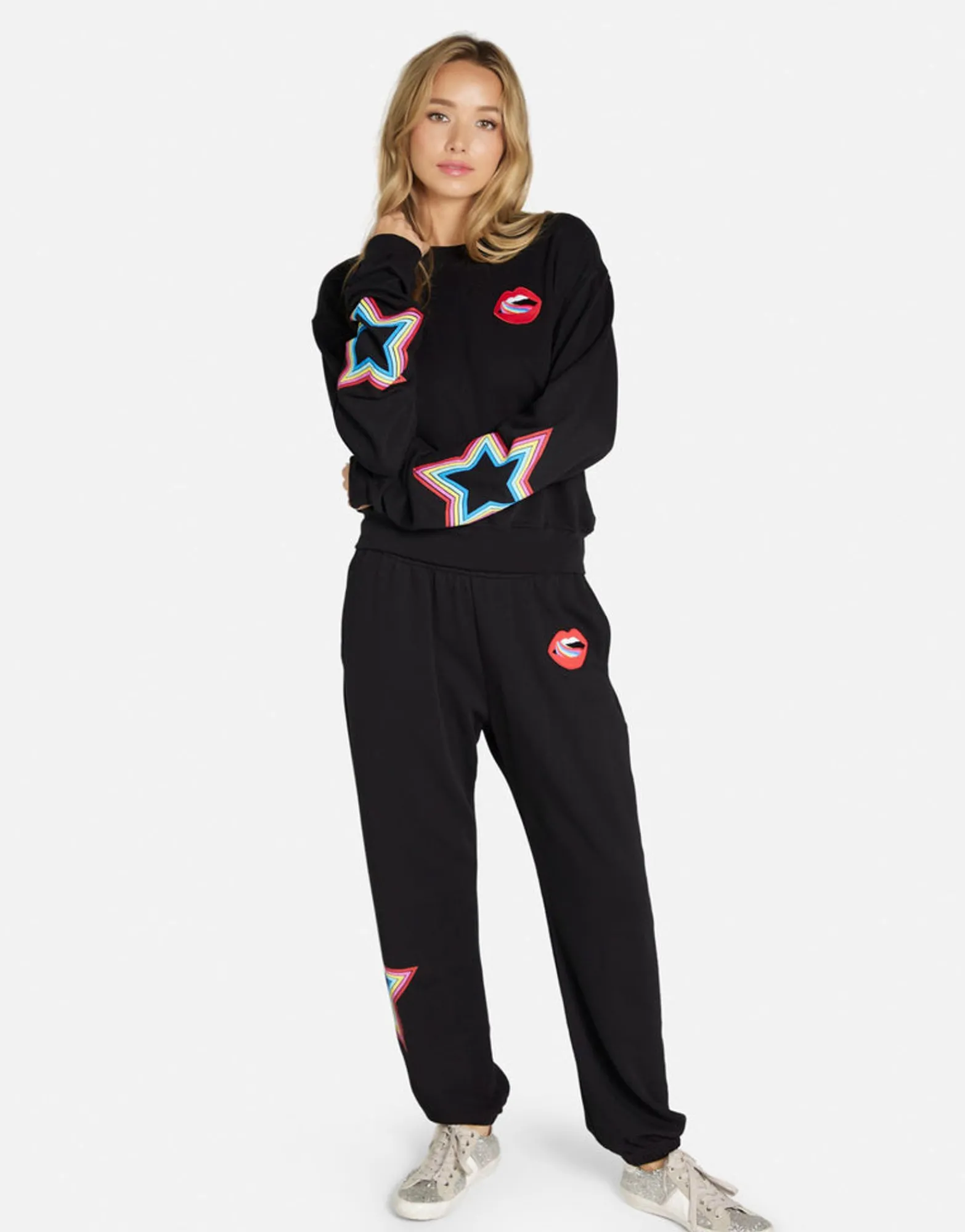Flash Sale Candy Lip Crop Pullover In | Spalding By Women Long Sleeve