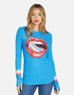 Shop Candy Lip Fitted Thermal In | Mckinley By Women Long Sleeve