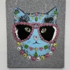 Cheap Canvas Diamond Cat Decor