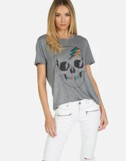 Store Capri Electric Skull Women Short Sleeve