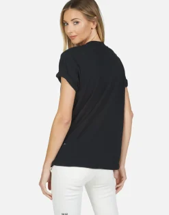 Cheap Capri Nailhead Skull Women Short Sleeve